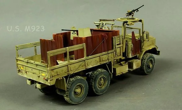 ITALERI 6503 1/35 масштаб M923 Американский бронированный грузовик пластиковая модель строительный комплект