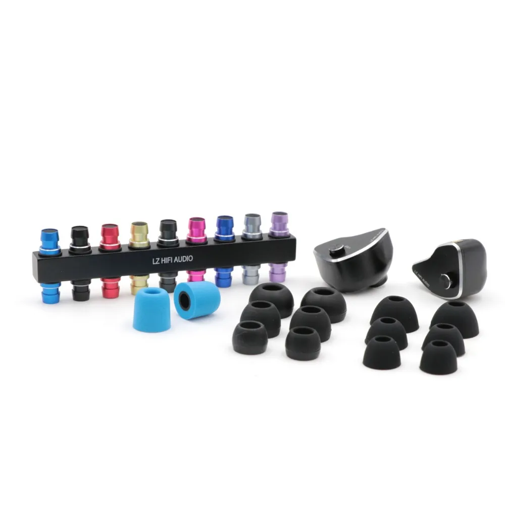 LZ A6 Tri Hybrid 4 Way 6 драйверов наушники в ухо с DD + 4BA пьезоэлектрический Suppertweeter MMCX/0 78 мм