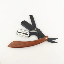 Black Classic Old Series Razor Holder Manual Razor Holder Rack Without Blade Traditional Hair Remover Tool 045-H