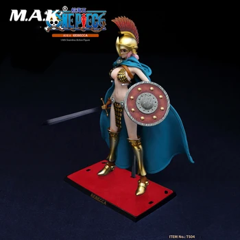

1/6 Collectible Janpan Anime Figure One Piece Full Set Gladiator Rebecca Seamless Action Figure Model with 2 Heads for Fans Gift