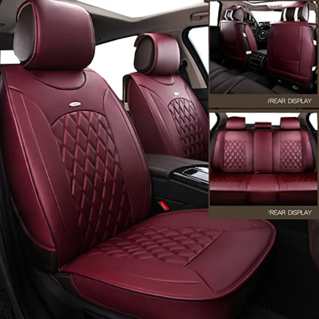 (front+back)Universal leather car seat covers for Kia soul cerato
