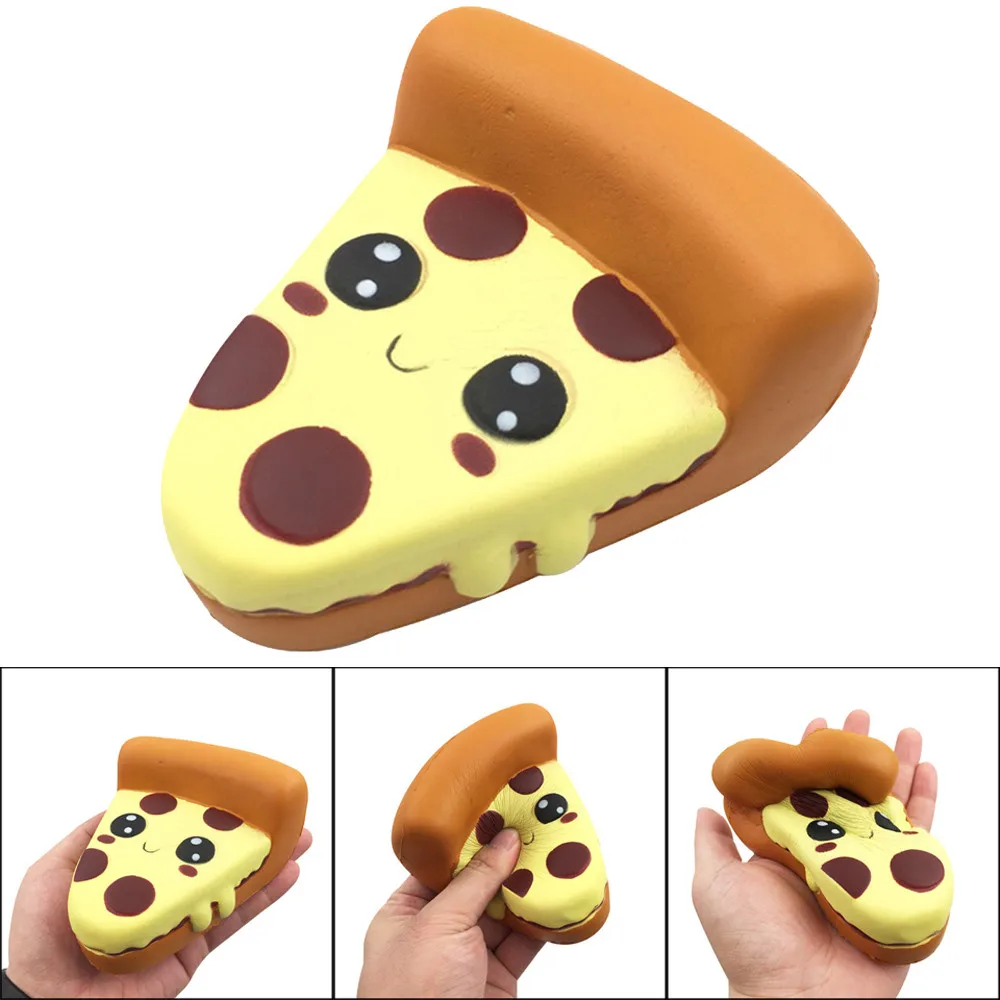 Игрушки для детей 8 см мини Yummy Pizza squeeze toy squishy Slow Rising крем снятия стресса