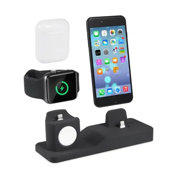 AIYIMA 3 in 1 Charging Dock For iPhone X XR XS Max 8 7 6 Apple