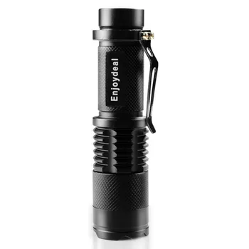 

Powerful led Flashlight 3000 Lumen T6 LED Portable Zoomable Flashlight Torch Lamp 5 Modes For Outdoor Lights Hunting