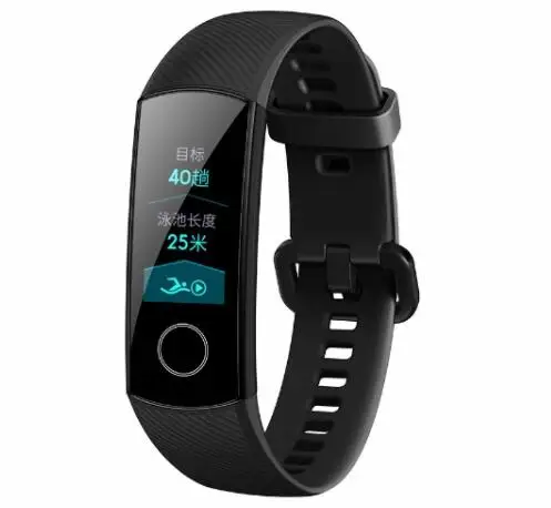 Смарт-браслет huawei Honor Band 4 Amoled, цветной сенсорный экран 0,95 дюйма, для плавания, для обнаружения пульса и сна