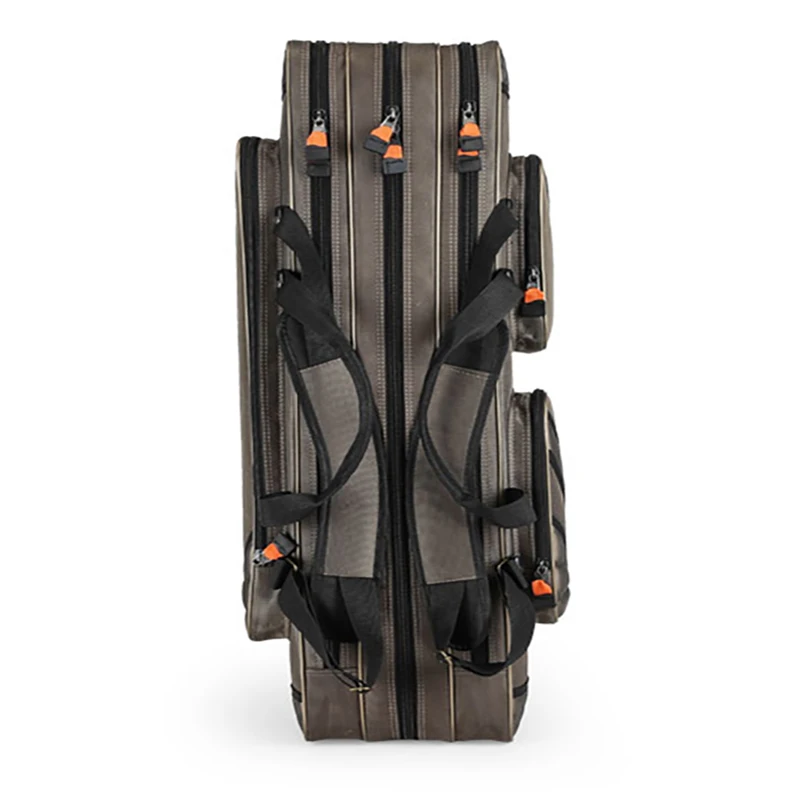 

3 Layers Fishing Rod Bag Portable Waterproof Pole Bags Outdoor Wear-resistant Large Capacity Fishing Tackle Tools Storage Bag