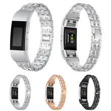 CARPRIE ремешок для наручных часов из натуральной Нержавеющая сталь часы браслет ремешок для FitBit Charge 2 часы DE06 Перевозка груза падения