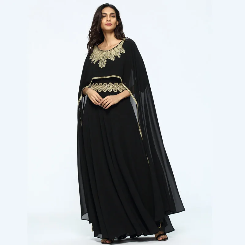 FS Fashionable Islamic Abaya Dubai Turkish Moslim Dress FS Fashionable Islamic Abaya Dubai Turkish Moslim Dress