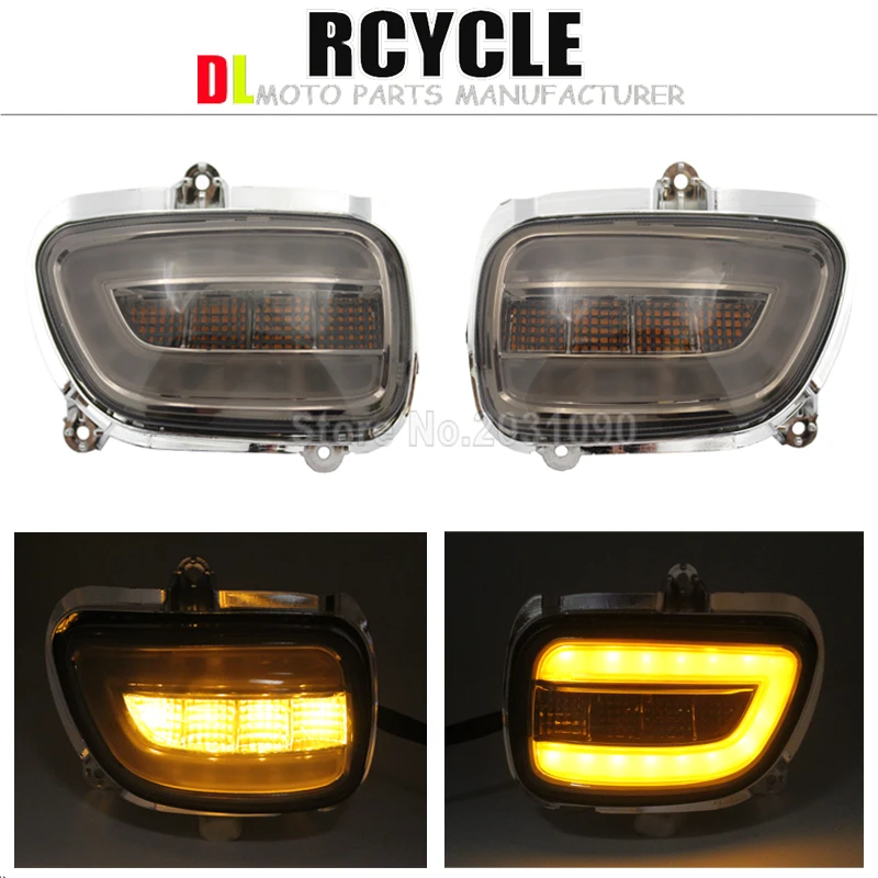 СВЕТОДИОДНЫЕ указатели поворота для мотоцикла Honda F6B 13-17 Goldwing GL1800 2001-2017 2002 2003 2004 2005