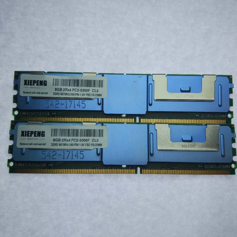 Серверная память для Dell powerveld nx1950 NF600 NF500 4 Гб DDR2 ECC FBD 8 ГБ 667 МГц 2Rx4 полностью