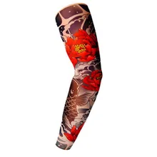 Наружная Татуировка рукав нейлон рука теплые Защита от Солнца мужские и женские унисекс