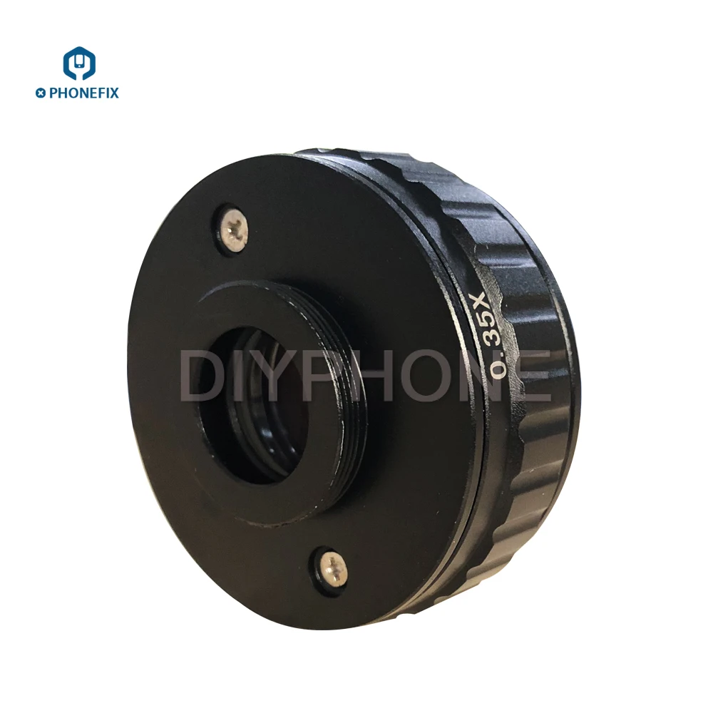 0.35x Simul focal C-Mount Lens CTV 0.35 Adapter for Trinocular Stereo microscope HDMI VGA Video Cam