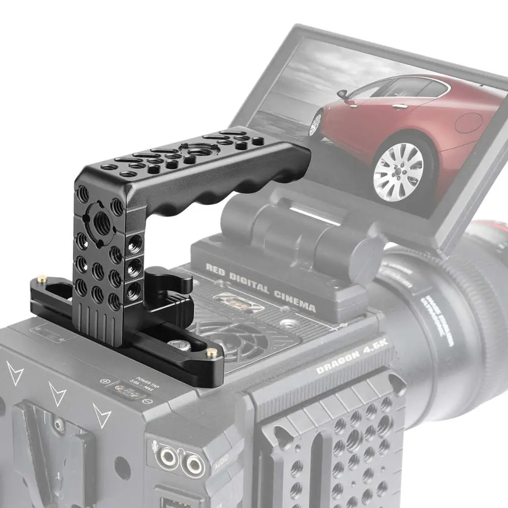 Ручка SmallRig для цифровой зеркальной камеры с верхней ручкой NATO красной DSMC2 ручная