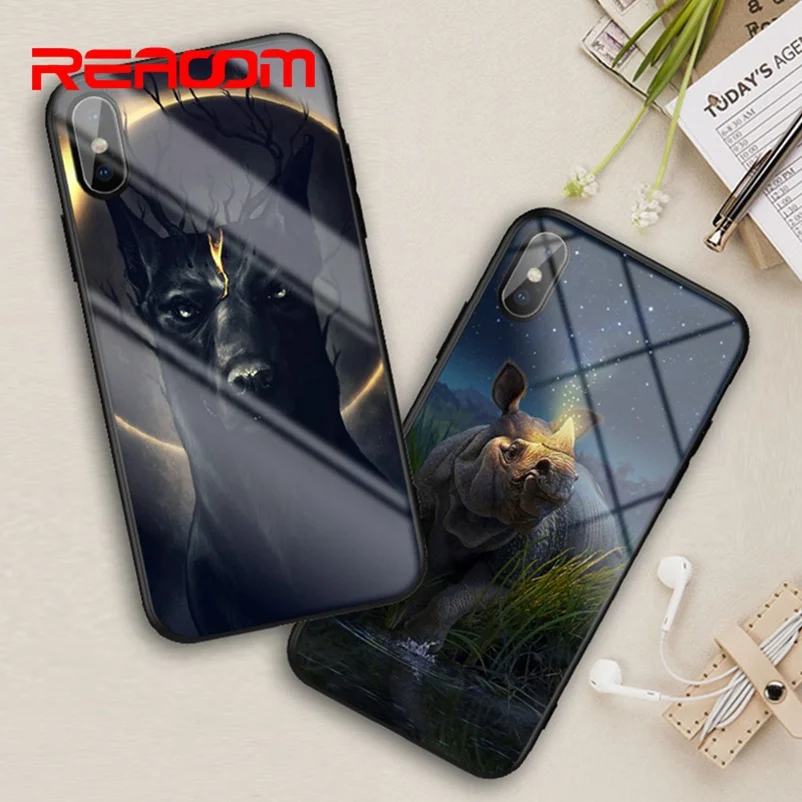 Роскошный чехол для iPhone Xs Max Xr силиконовый чехол-крышка с узорами ударопрочный