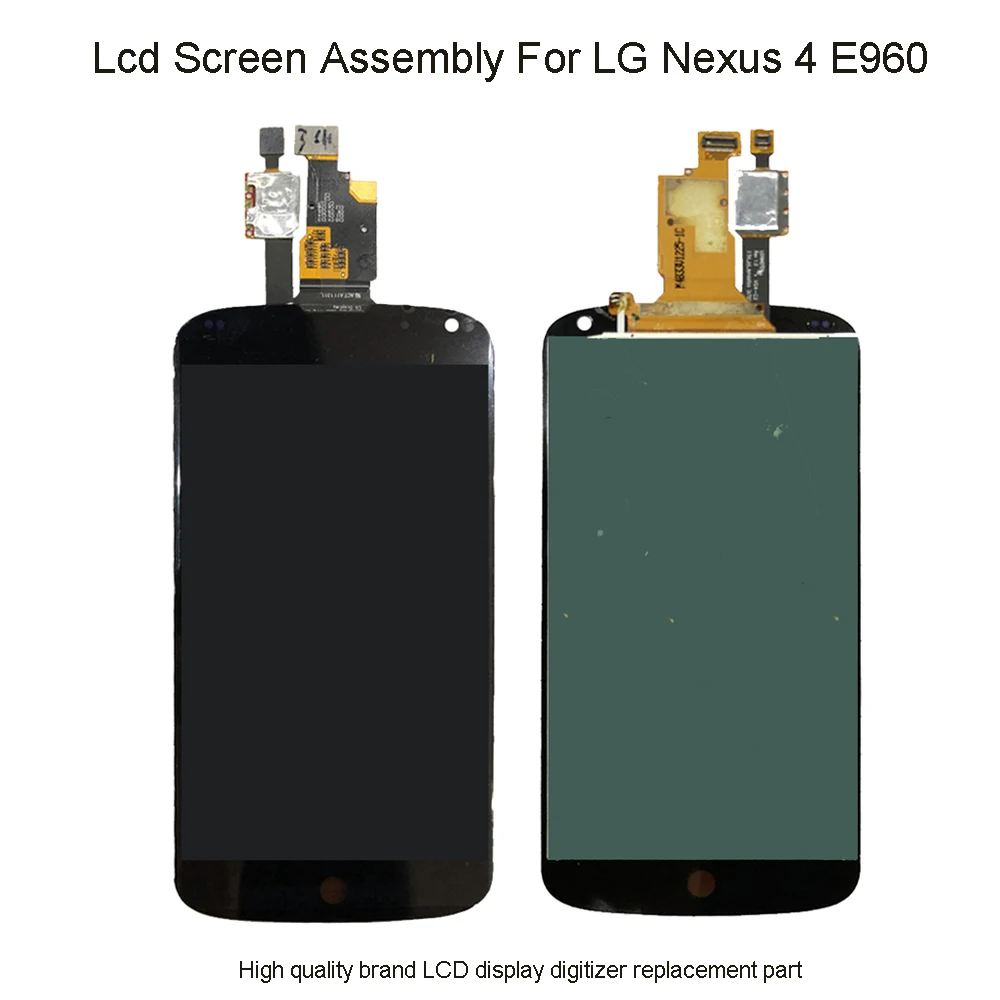 

Quality Lcd for LG Optimus Google Nexus 4 Display E960 LCD Touch Screen Ditigizer LCD For Lg E960 Replacement Parts