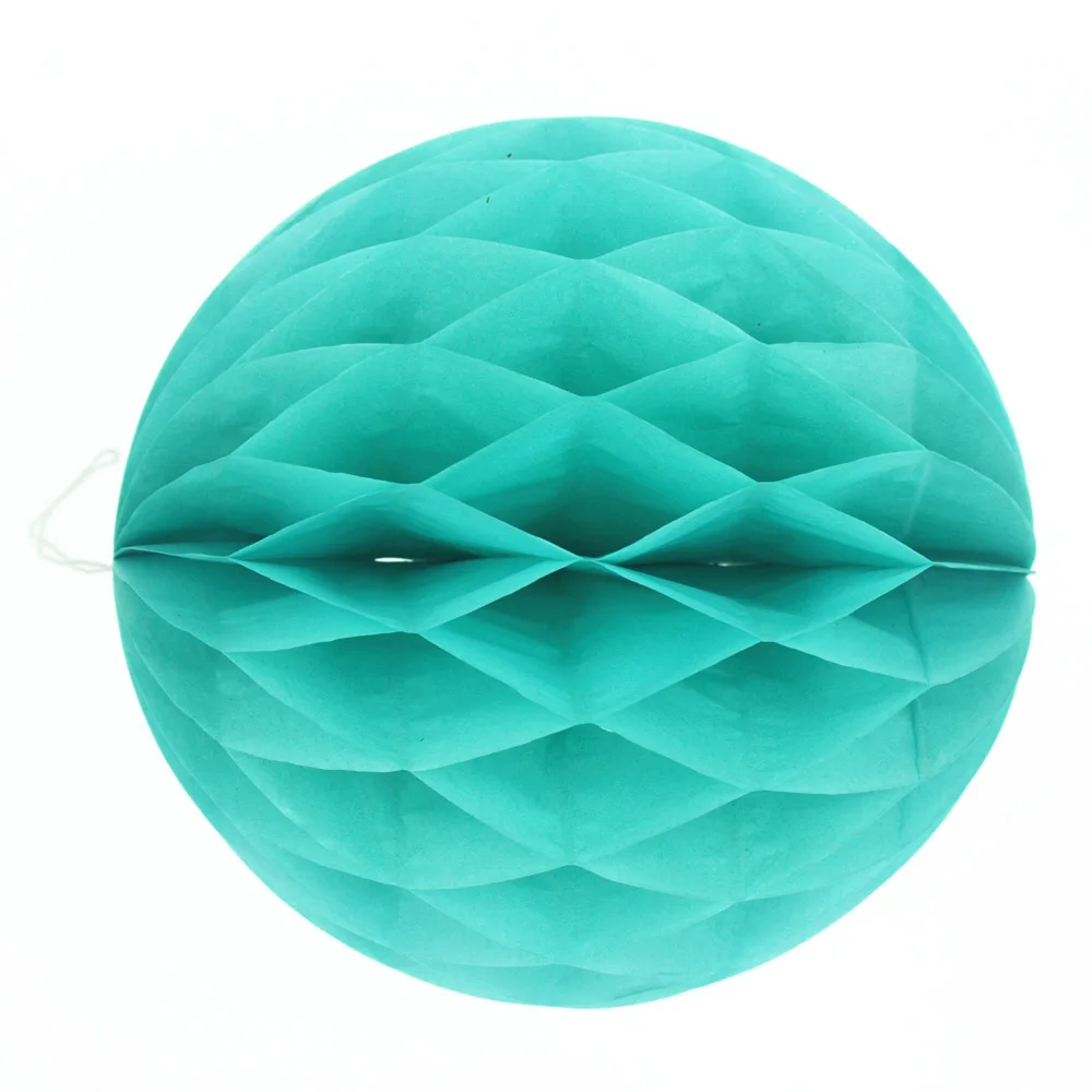 Babyshower lampion вечерние декоративные бумажные фонари Honeycomb Ball 5 шт. 6 дюймов украшения anniversaire lampion Свадебные honeycomb - Цвет: 15 mint blue