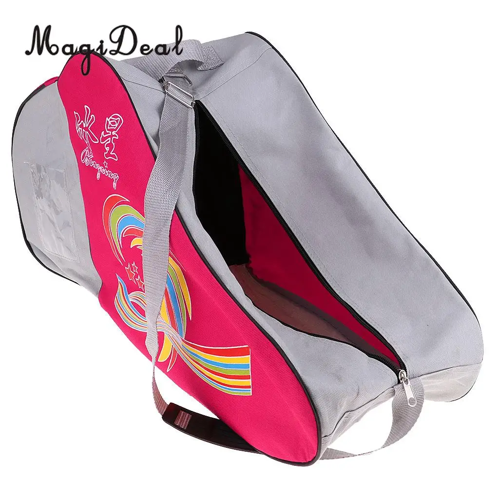 Inline Roller Skating Boots Bag Ice Hockey Skates Helmet Storage Bag