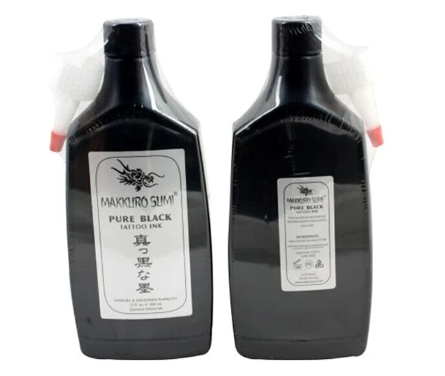 

Free shipping Dynamic Tattoo Ink Color 360ML (Black Color) Permanent makeup paint color ink
