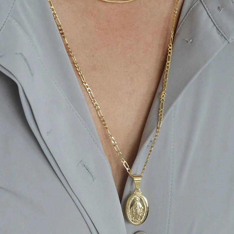 2018 Meidi Jewelry Религиозные ювелирные изделия серии западной Девы Марии Шарм