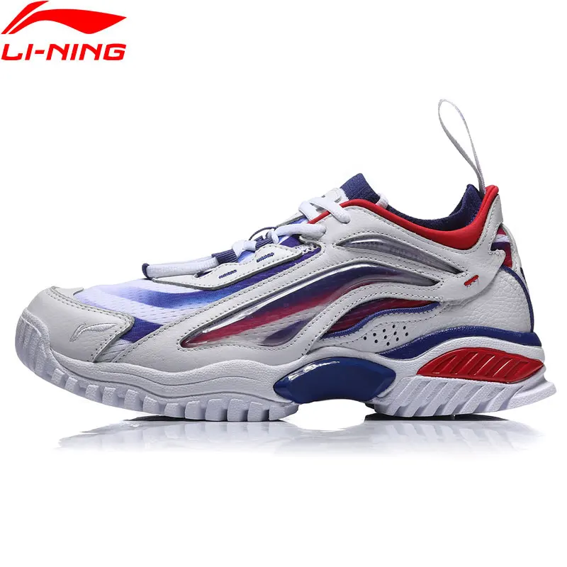 Li Ning PFW женские Аврора Скайуокер стиль жизни обувь ретро носимые подкладка