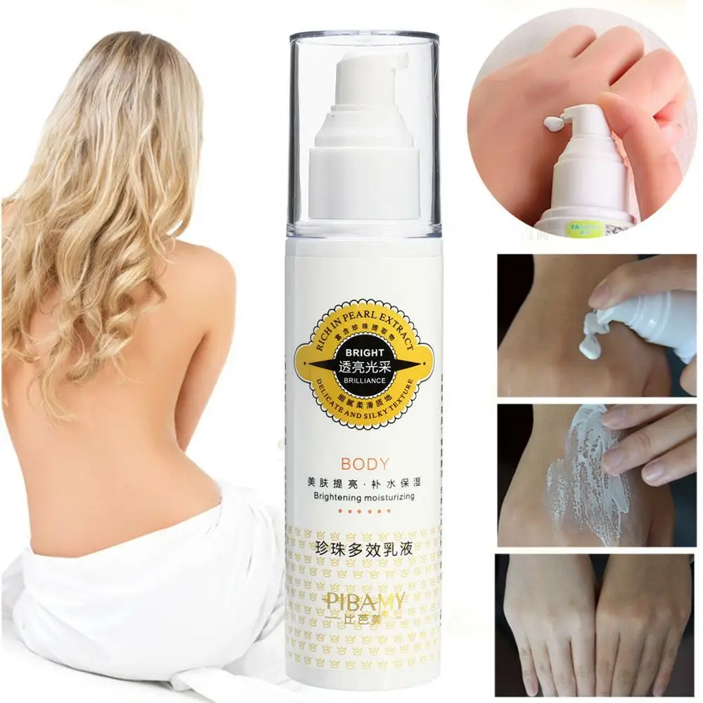 Skin Bleaching Cream for Dark Skin Snow Whitening Brightening Body Lotion