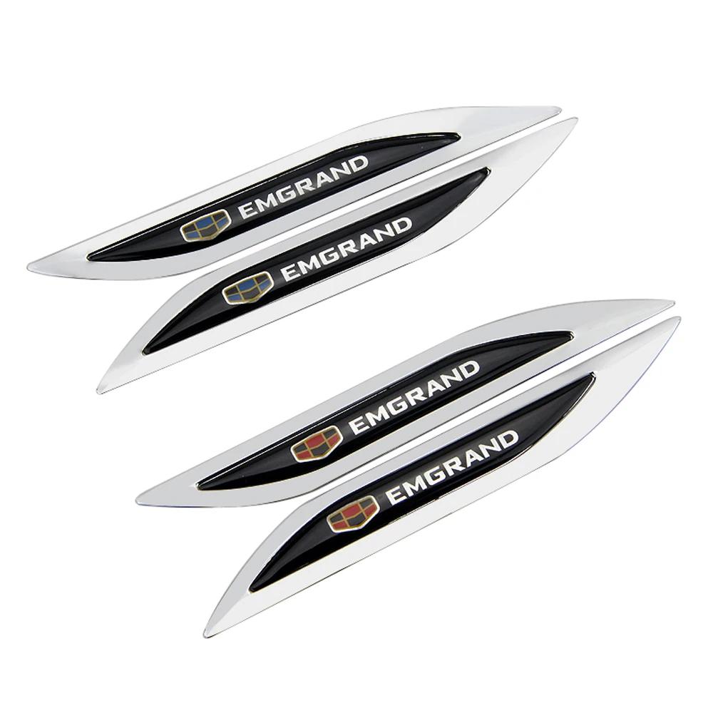 

3D Metal Car Door Fender Side Emblem Badge Rear Trunk Sticker For Geely Emgrand GS GL Gx7 Vision X1 GC9 S1 EC8 GC7 SC3 GX2 SC6