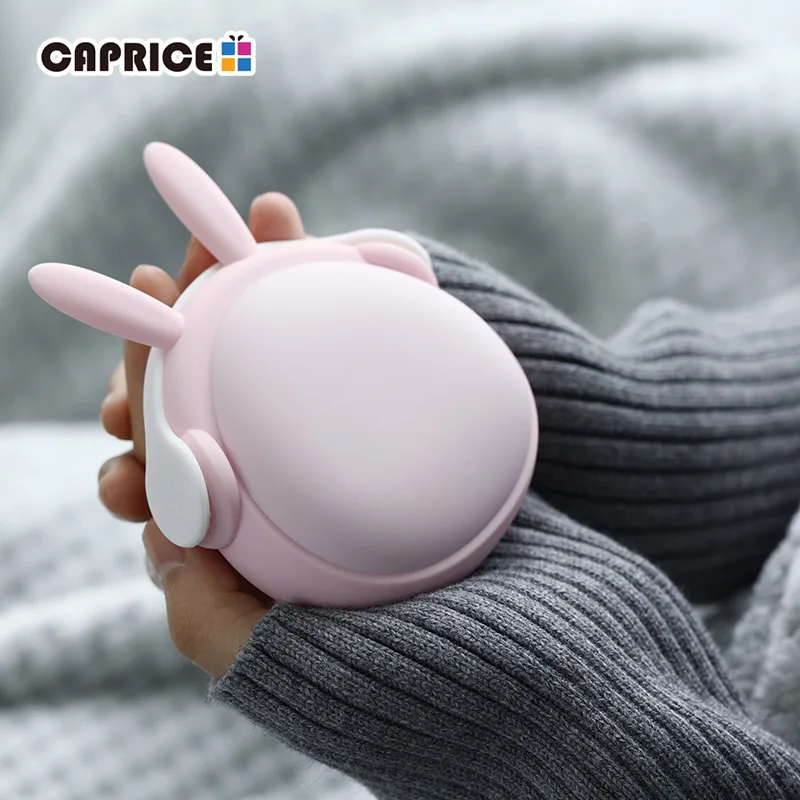 Cute Handwarmer Mini Hand Warmers for Girls Termofor Gumowy Portable Pocket Power Bank 6000mAh Battery Rechargeable|Stove Hand Warmers|
