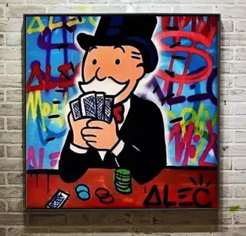 

hand painted popular's artworks on canvas for living room of bedroom unframed A-215