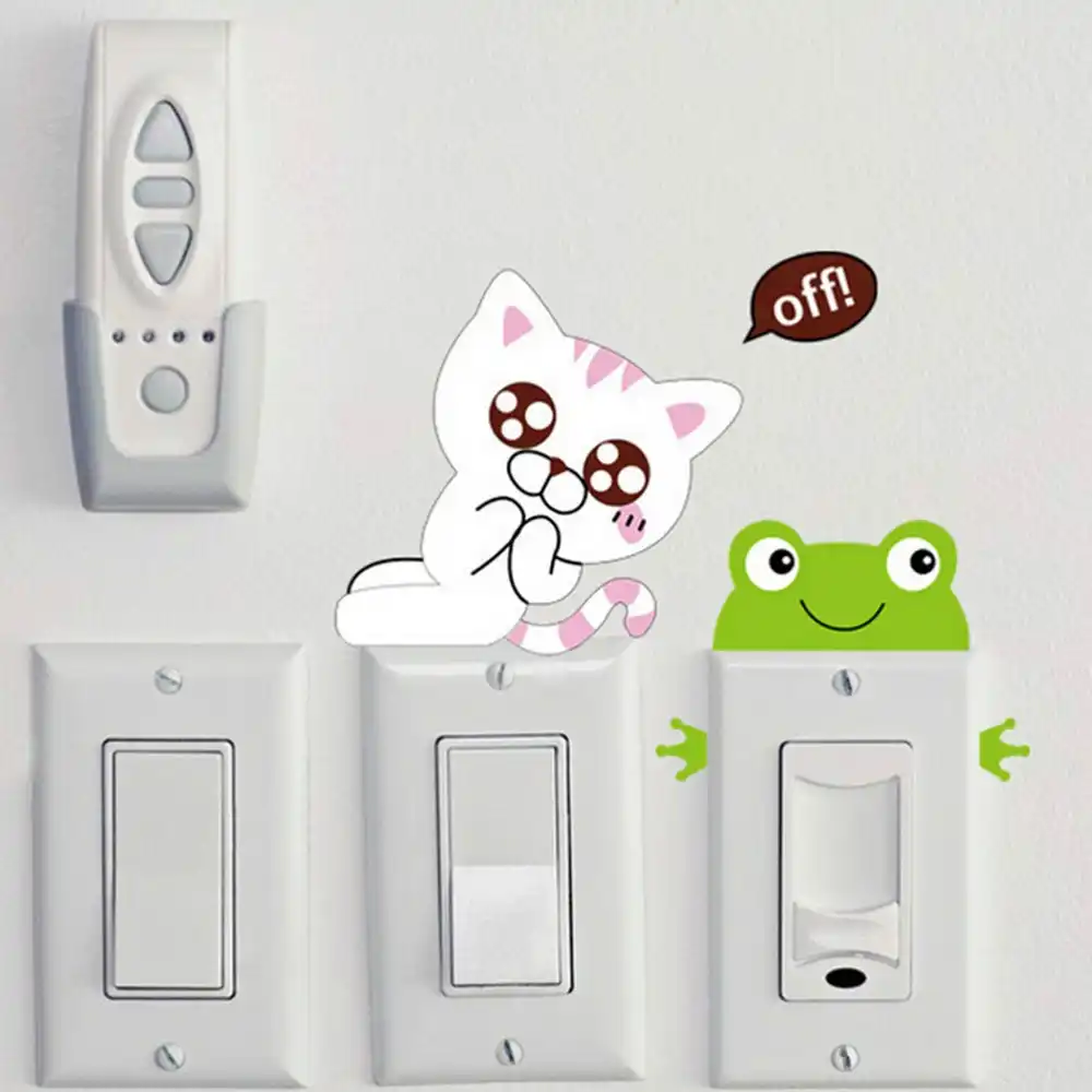 11 Pcs Set Lucu Kartun Hewan Panda Singa Katak Kucing Beralih