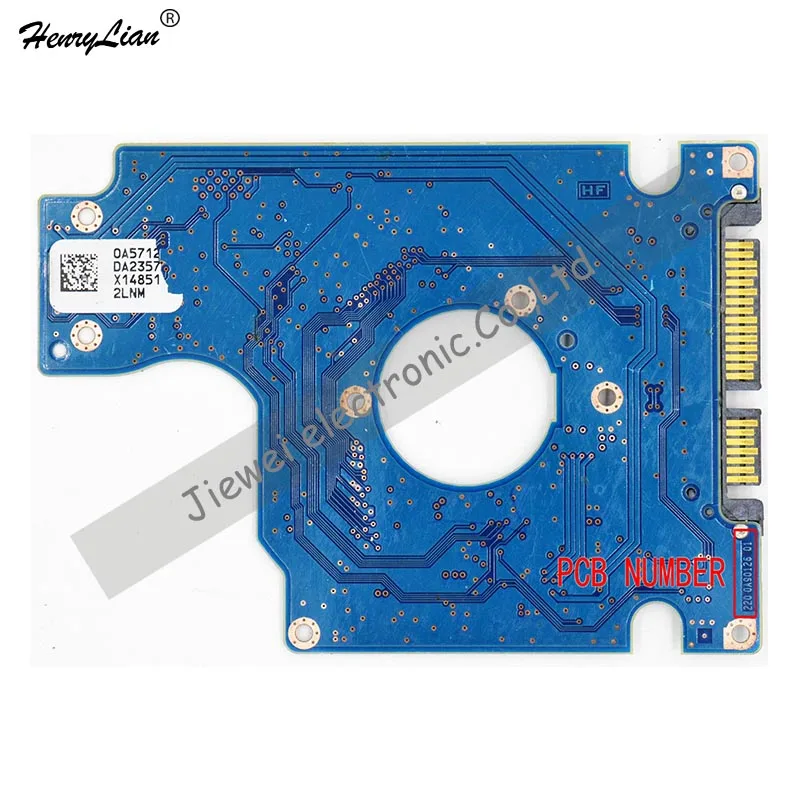 HDD PCB для/логическая плата/номер платы: 220 0A90126 01 микросхема основного контроллера: