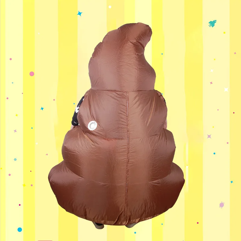 Inflatable Emoji Poop Pile Costume for Adults Smile Face Shit Cosplay Costume Fancy Dress Blow Up Suit Christmas Halloween Party Inflatable Emoji Poop Pile Costume for Adults Smile Face Shit Cosplay Costume Fancy Dress Blow Up Suit Christmas Halloween Party