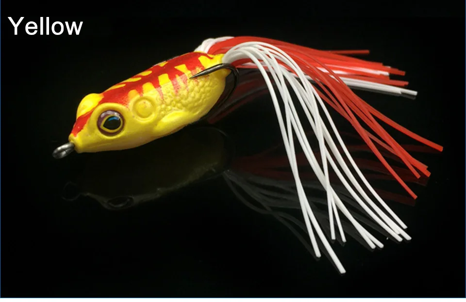 GLUREE-1Pcs-5.5g-4cm-Frog-Fishing-Lures-Topwater-Ray-Frog-Artificial-Bait-Crank-Soft-Bait-Fishing-Tackle-Two-Hooks-3-Color_06