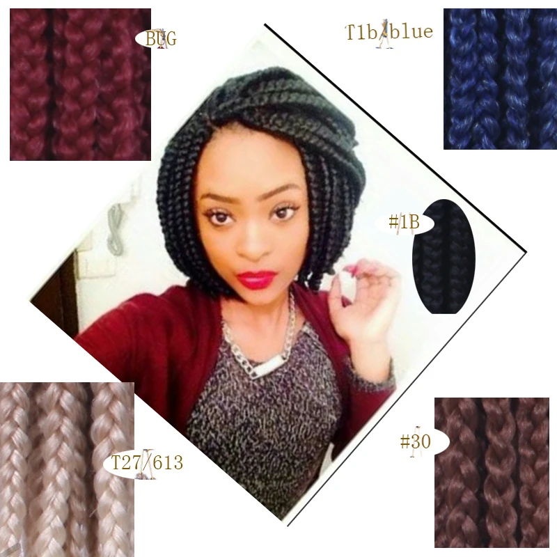 Box Braids-Buy Cheap Burgundy Box Braids lots from China Burgundy Box ...