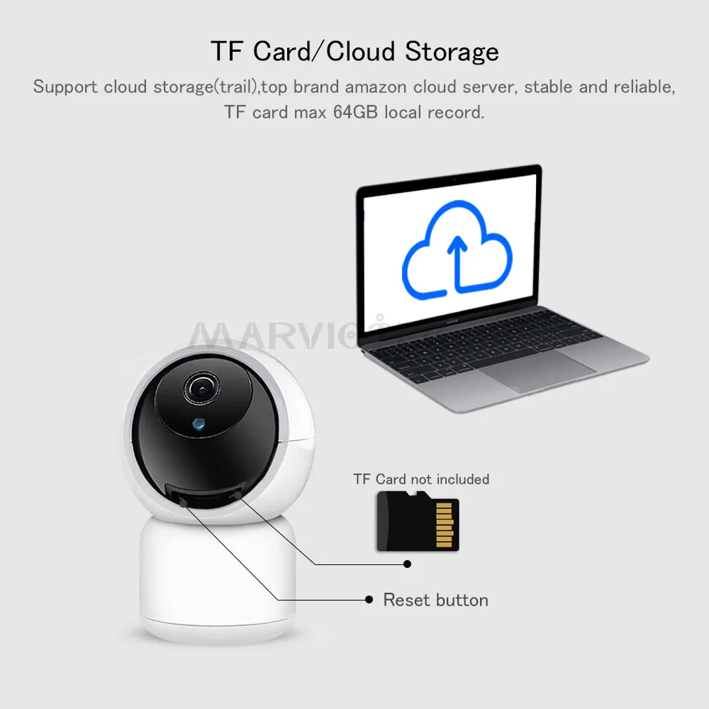 كاميرا تلفزيونات الدوائر المغلقة 1080 P IP كاميرا WIFI السيارات تتبع المنزل الأمن واي فاي كاميرا PTZ اتجاهين الصوت فيديو مراقبة 2MP 3MP مراقبة الطفل