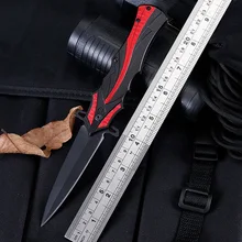 Tactical 56HRC High Hardness 3Cr13 Blade Aluminum Handle Folding Knife Outdoor Camping Hunting Survival Tool high end microtech scarab troodon a07 camping hunting tacticall tool 440c blade aviation aluminum handle