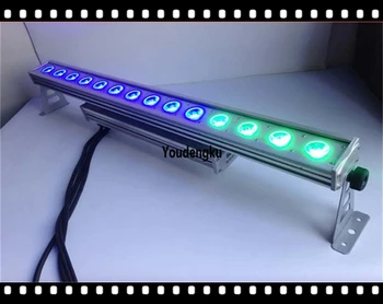 

4in1 rgbw outdoor wall washer 14x 10w led light led wall wash up lights LED wash bar