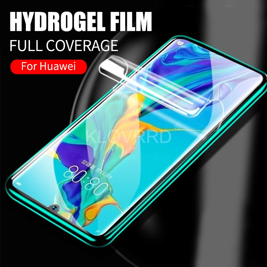 Защитная пленка для экрана Huawei Honor View 20 V20 8X Play P Smart Plus 2019 Mate X P30 pro lite Гидрогелевая