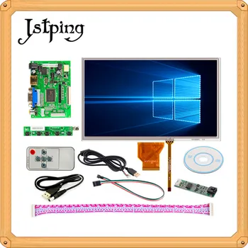 

Jstping 9 inch 800*480 AT090TN10 AT090TN12 LCD screen Monitor Driver Board HDMI VGA AV LVDS for Raspberry 3 display touch sensor