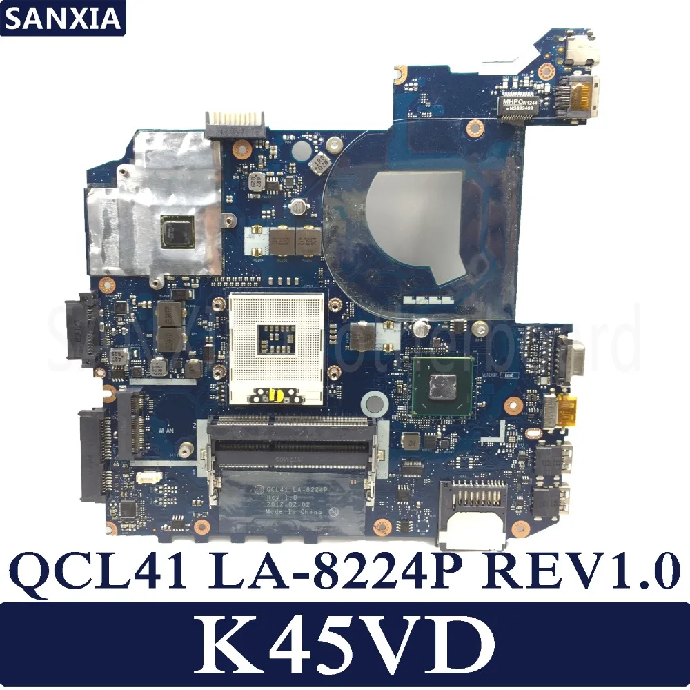 KEFU QCL41 LA-8224P Laptop motherboard for ASUS K45VD A45V K45V K45VM K45VJ K45VS A45VJ Test original mainboard цена KEFU QCL41 LA-8224P Laptop motherboard for ASUS K45VD A45V K45V K45VM K45VJ K45VS A45VJ Test original mainboard цены онлайн