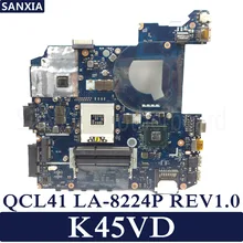KEFU QCL41 LA-8224P Laptop motherboard für ASUS K45VD A45V K45V K45VM K45VJ K45VS A45VJ original mainboard HM76 GT610M