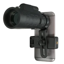 Universal 35×50 Zoom HD Optical Monocular Telescope Phone Lens Observing Survey Camping Telescope With Clip For Smartphones