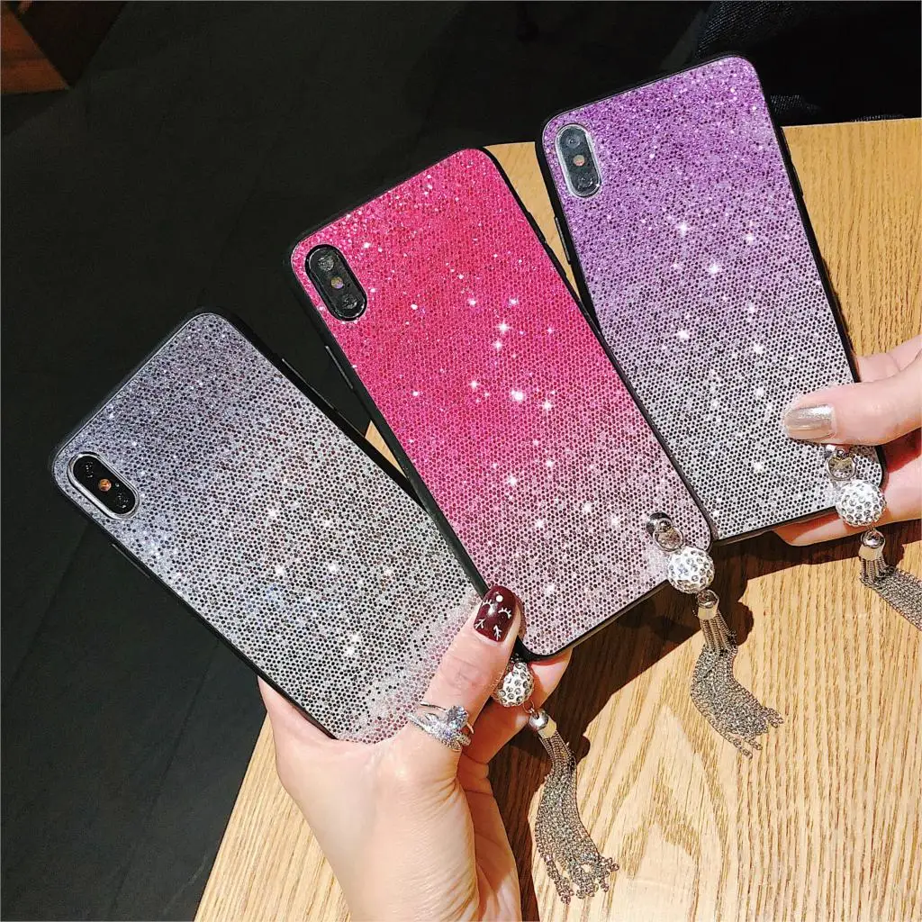 Грандиозный планер чехлы для Oppo F9 Pro A7X F5 A73 A75 A75s F3 A83 A79 A77 A71 A59 F1S A7 A5 Bling Мягкие