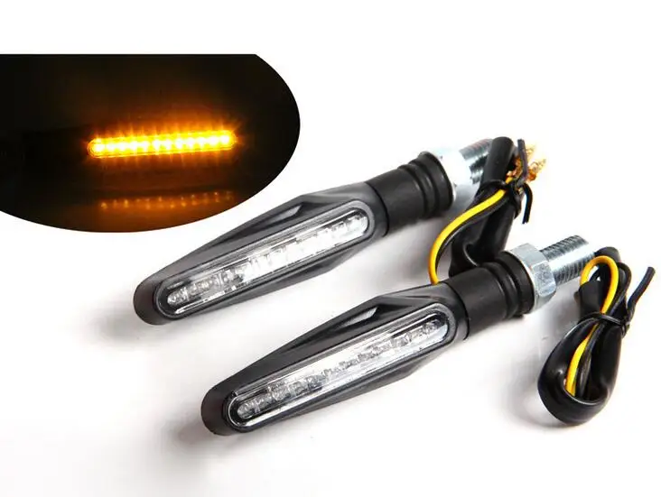 1 пара гибсветильник поворотников для мотоциклов 12 светодиодов|flasher for led|flasher