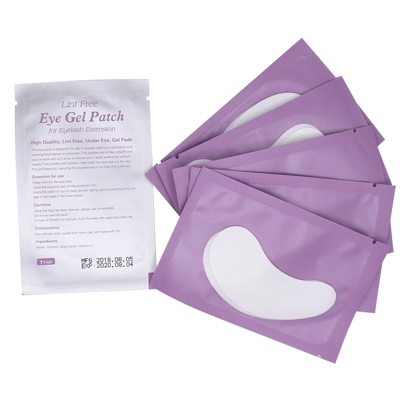 

High Quality100pairs Eyelash Extension Paper Patches Grafted Eye Stickers Eyelash Under Eye Pads Eye Paper Patches Tips Sticker