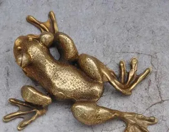 

Chinese bronze frog Golden Toad sculpture, rich in financial resources