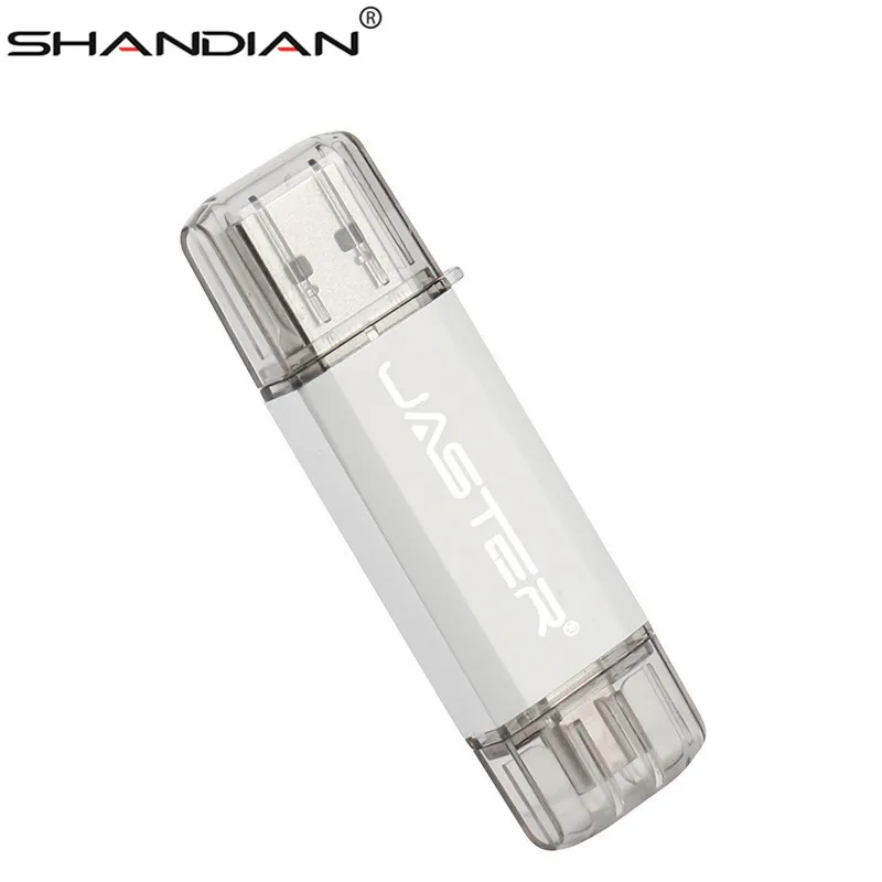 

SHANDIAN USB 3.0 TYPE-C USB Flash drives Pen Drive for Android system 4GB 8GB 16GB 32GB 64GB External Storage 2 in 1 Pendrive