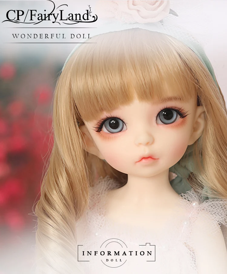 BJD куклы Littlefee Ante 1/6 Yosd розовый золотой вьющиеся волосы Лолита полный набор опций девушка игрушки для девочек лучший подарок Сказочная страна FL