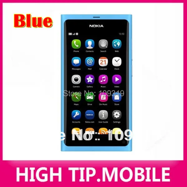 Разблокированный оригинальный мобильный телефон Nokia N9 GSM с сенсорным экраном 3G Wi