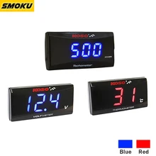 Косо Quad Площади Цифровой Мотоцикл термометр инструмент Влажность гигрометр Температура метр Датчик пирометр термостат