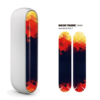 

Magic Shark Stylish Case Cover Sticker for IQOS 3 IQOS3 PVC Stereo Sticker